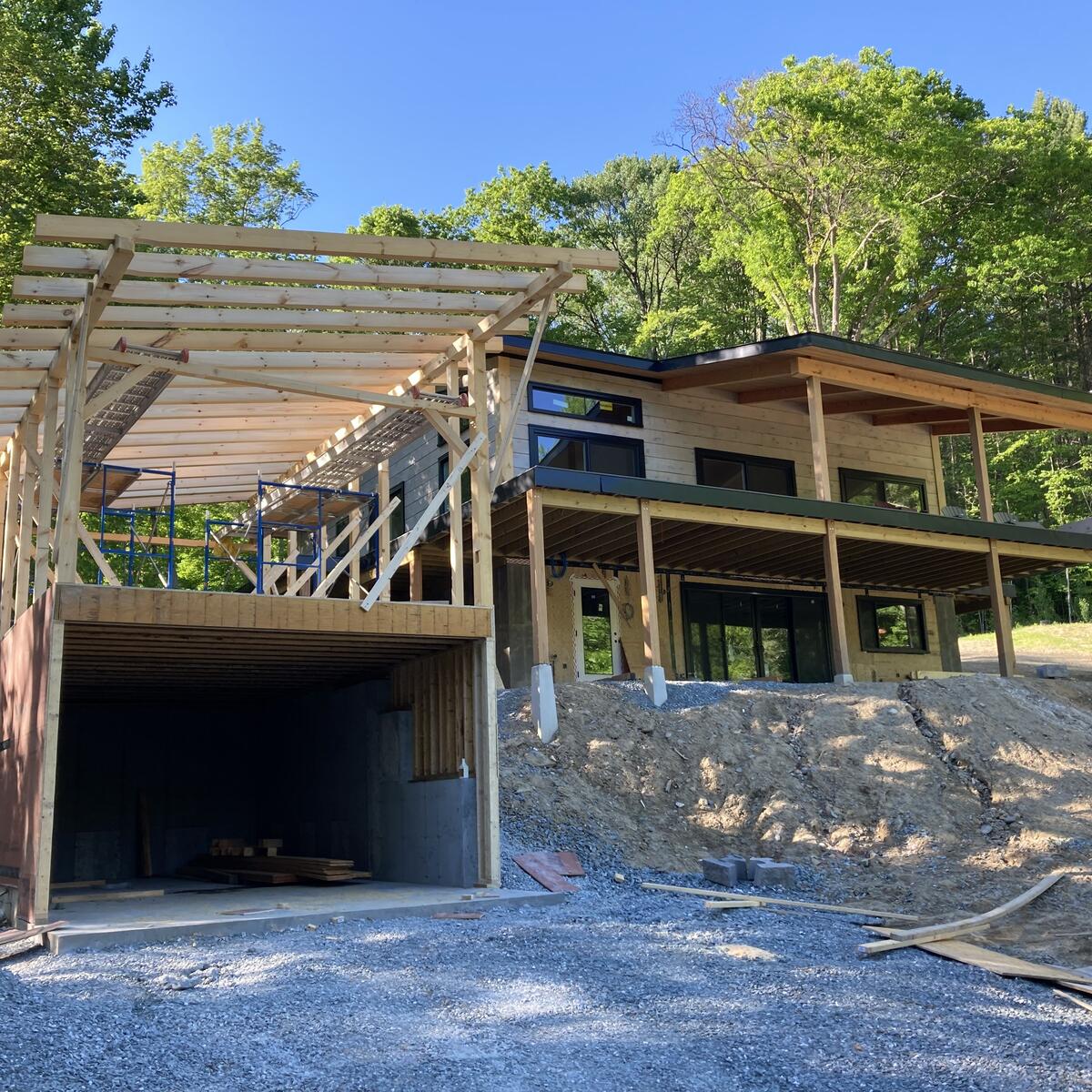 Timber Frame Garage & ADU